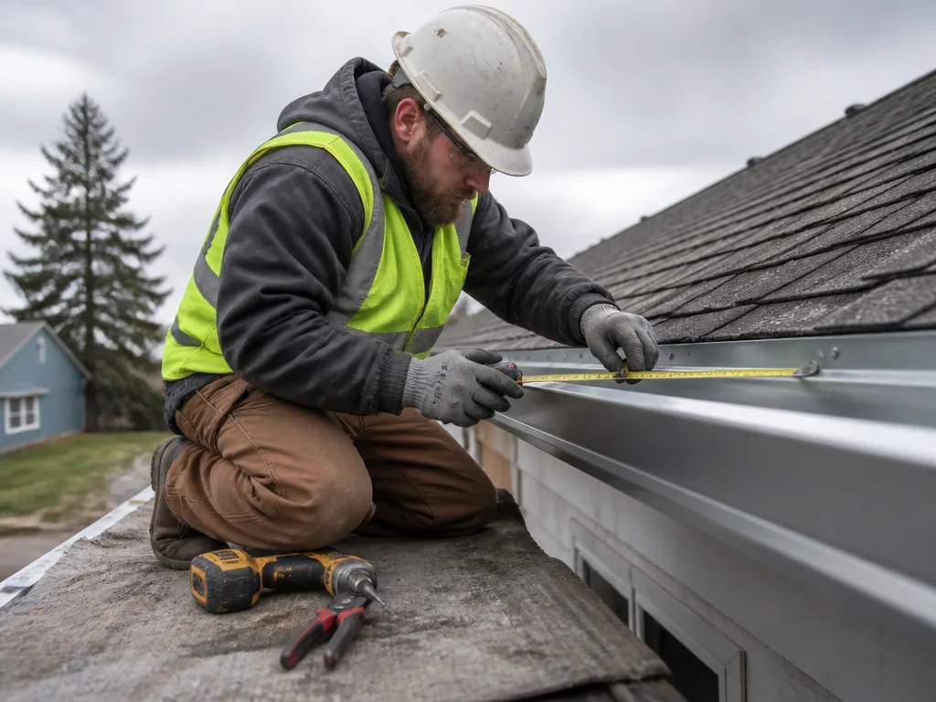 Aluminum Gutter Installation