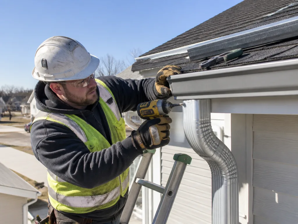 Downspout Installation