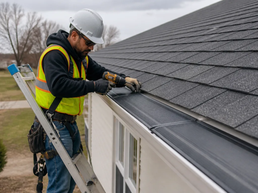 Gutter Guard Installation